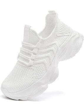 Stylish Women's Slip-On Sneakers for Tennis, Running, Gym - Lightweight